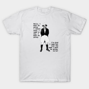 Groucho Marx Hello I must be going T-Shirt